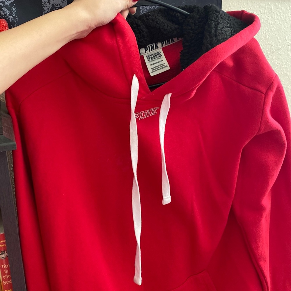 Red PINK Hoodie. ❣️